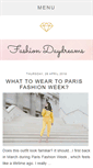 Mobile Screenshot of fashiondaydreams.com